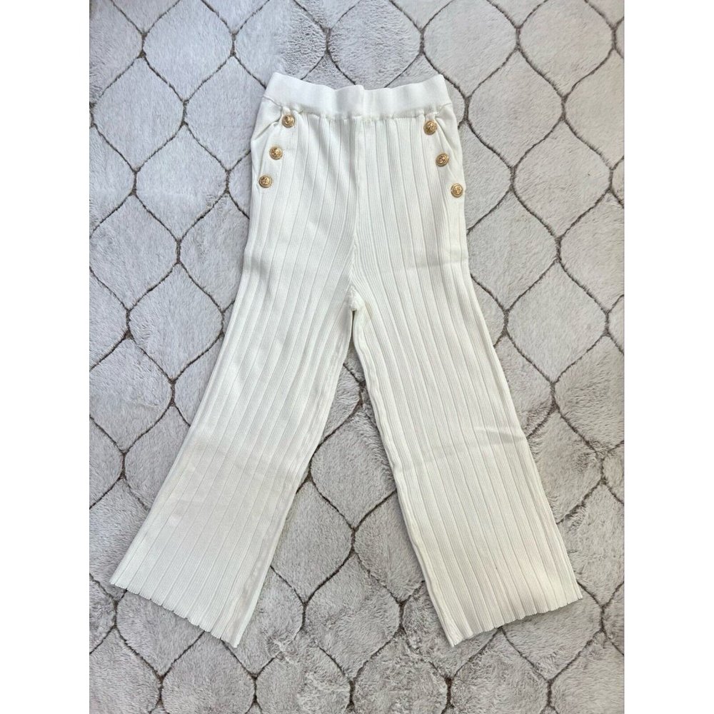 DAIMARAN Rome Women's Matching Set 2 Pieces Tank Top + Pants White M - Picture 5 of 8